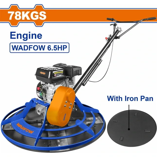 Máy xoa nền bê tông dùng xăng 4.8kW(6.5HP) Wadfow WQM1A36