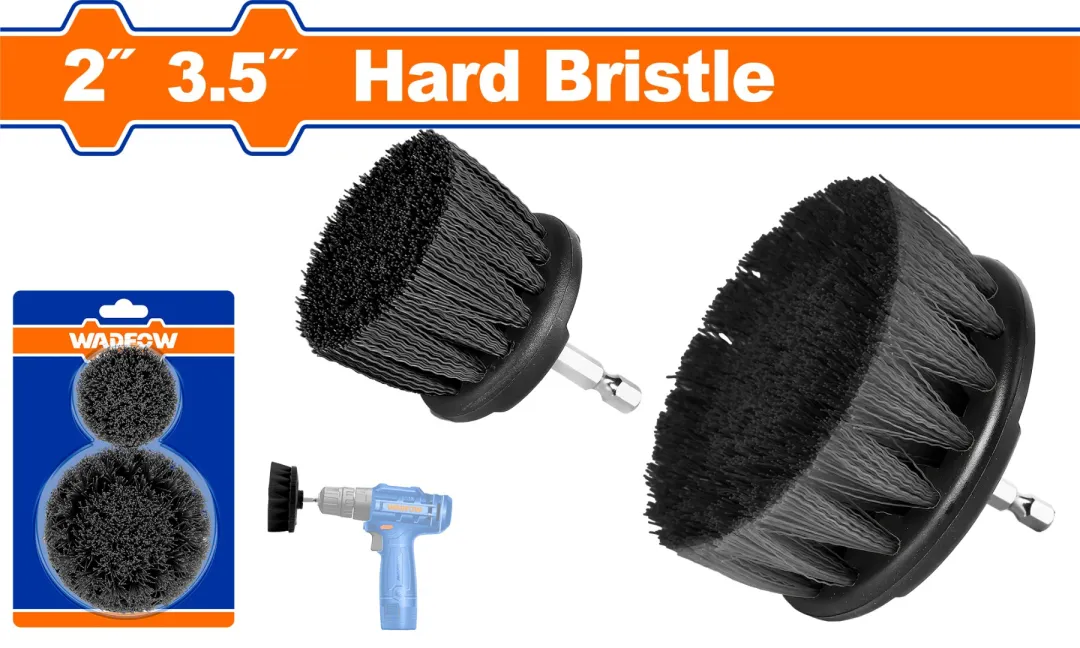 Bộ 2 bàn chải tròn lông cứng WADFOW WND3402
