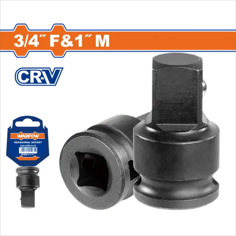 Đầu chuyển đầu tuýp đóng 3/4"(F)&1"(M)-Wadfow WMS4201