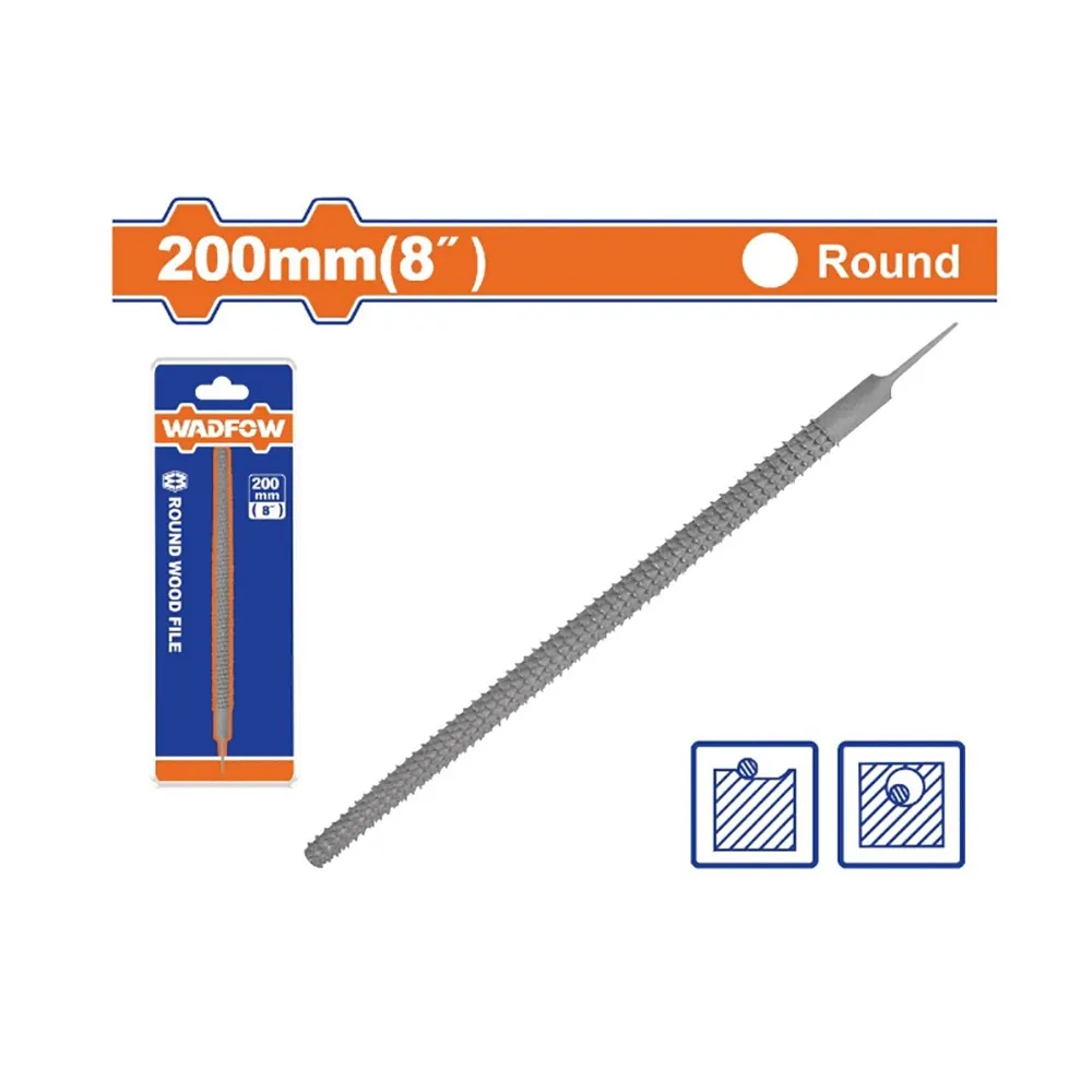 Giũa gỗ tròn 200mm(8")-Wadfow WFE2638