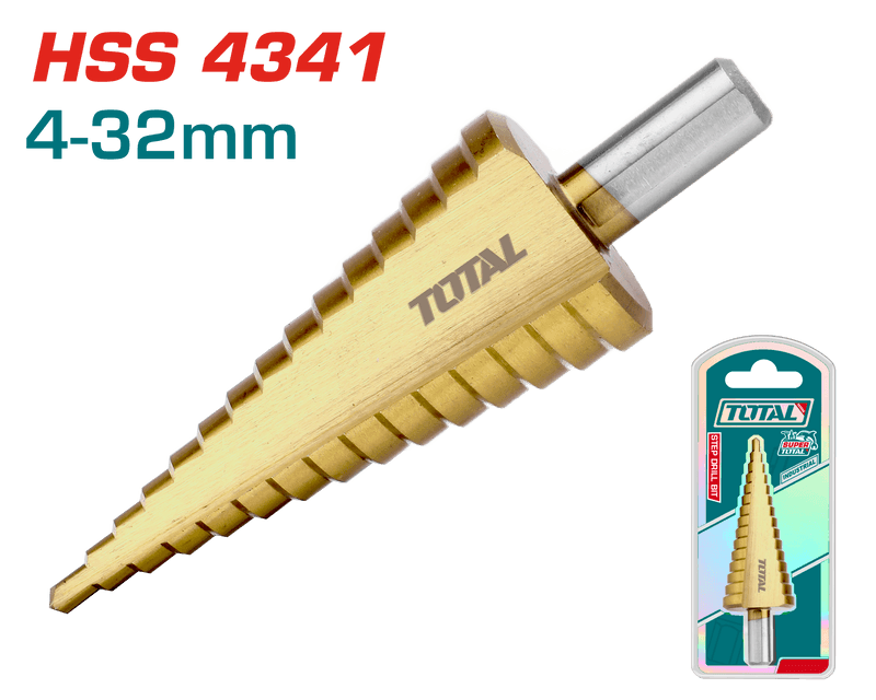 Mũi khoan bậc thang 4-32mm-TOTAL-TAC43201