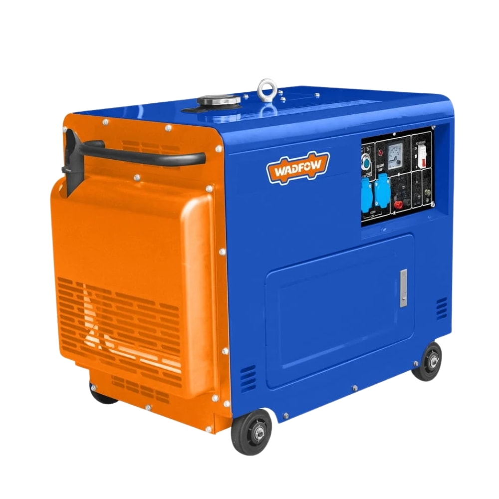 Tổ máy phát điện dùng dầu diesel 5000W (loại không ồn) Wadfow WDG2A50
