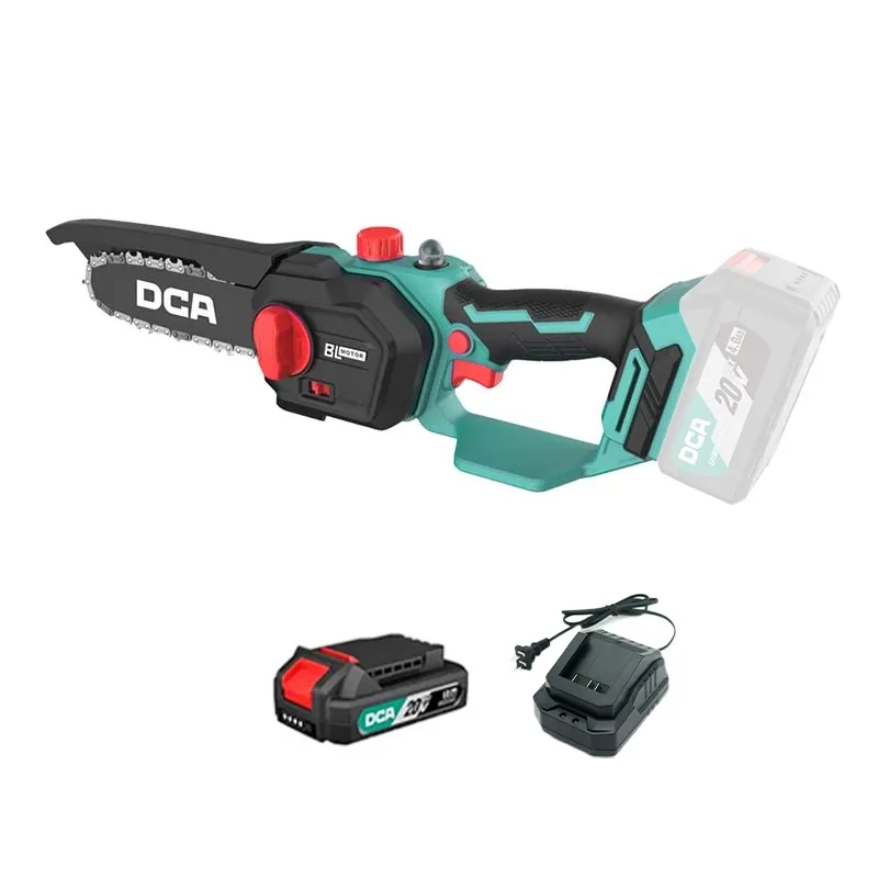 Máy cưa xích không chổi than dùng pin -DCA-ADML20081DM