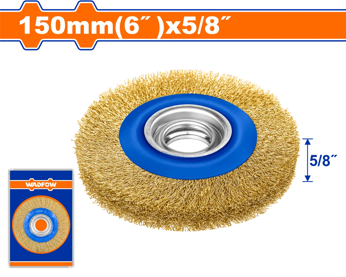 Bánh cước 150mm(6")x5/8" Wadfow  WCE7402