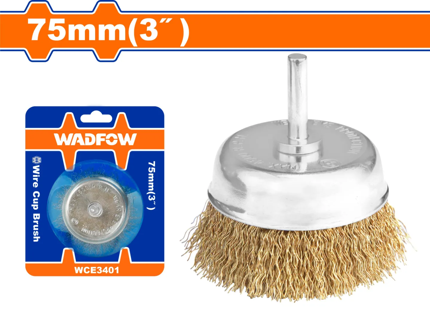 Chén cước 75mm(3") Wadfow  WCE3401