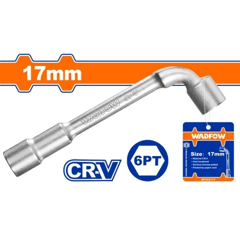 Đầu tuýp tay vặn chữ L 17mm-Wadfow WTH3117