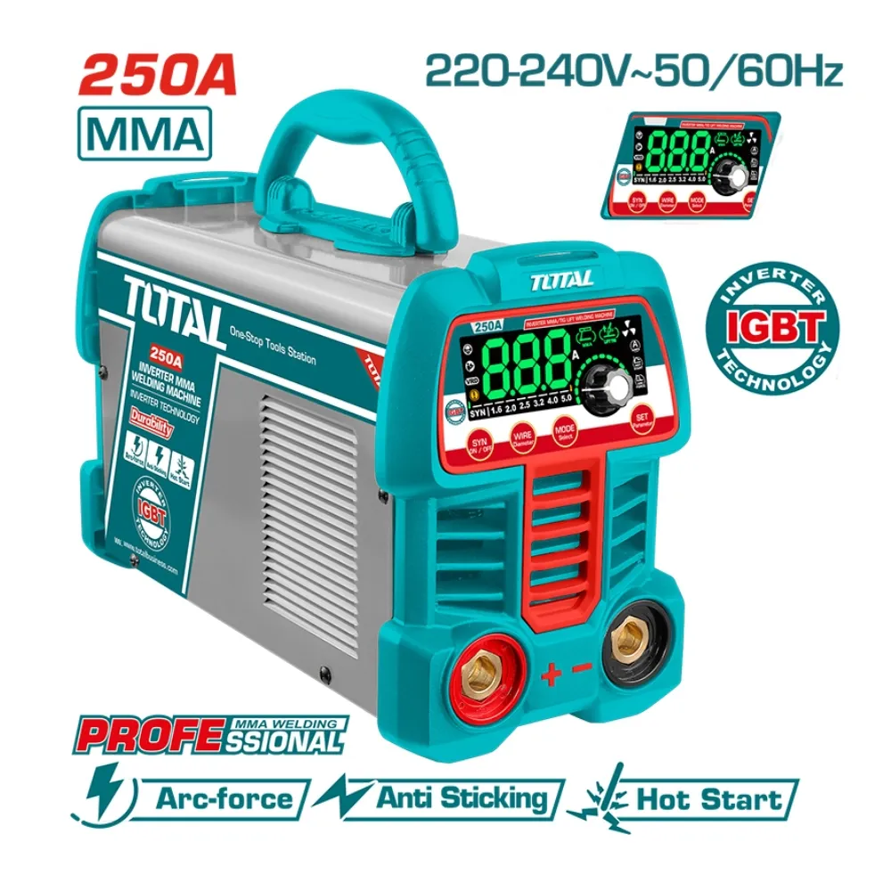 Máy hàn MMA Inverter 250A/ 80V -TOTAL-TW225069