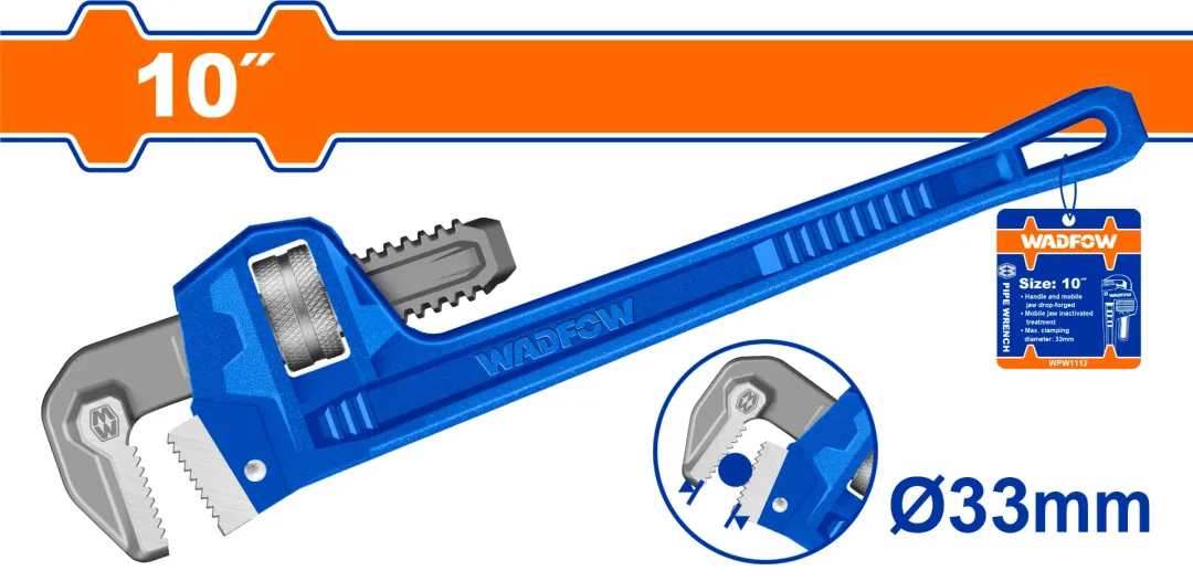 Mỏ lết mở ống 10"-Wadfow WPW1110