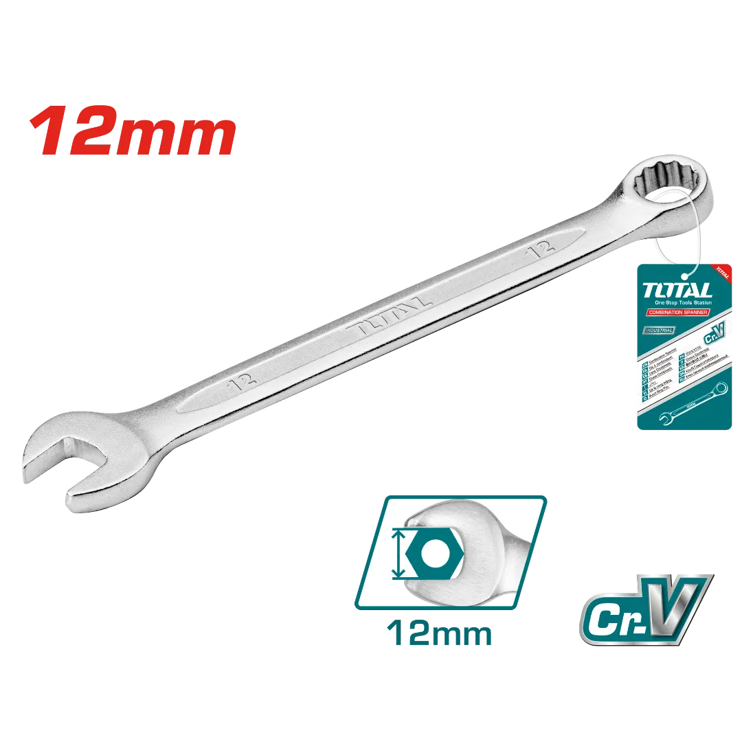 Cờ lê vòng miệng
(12mm) -TOTAL-TCSPA121