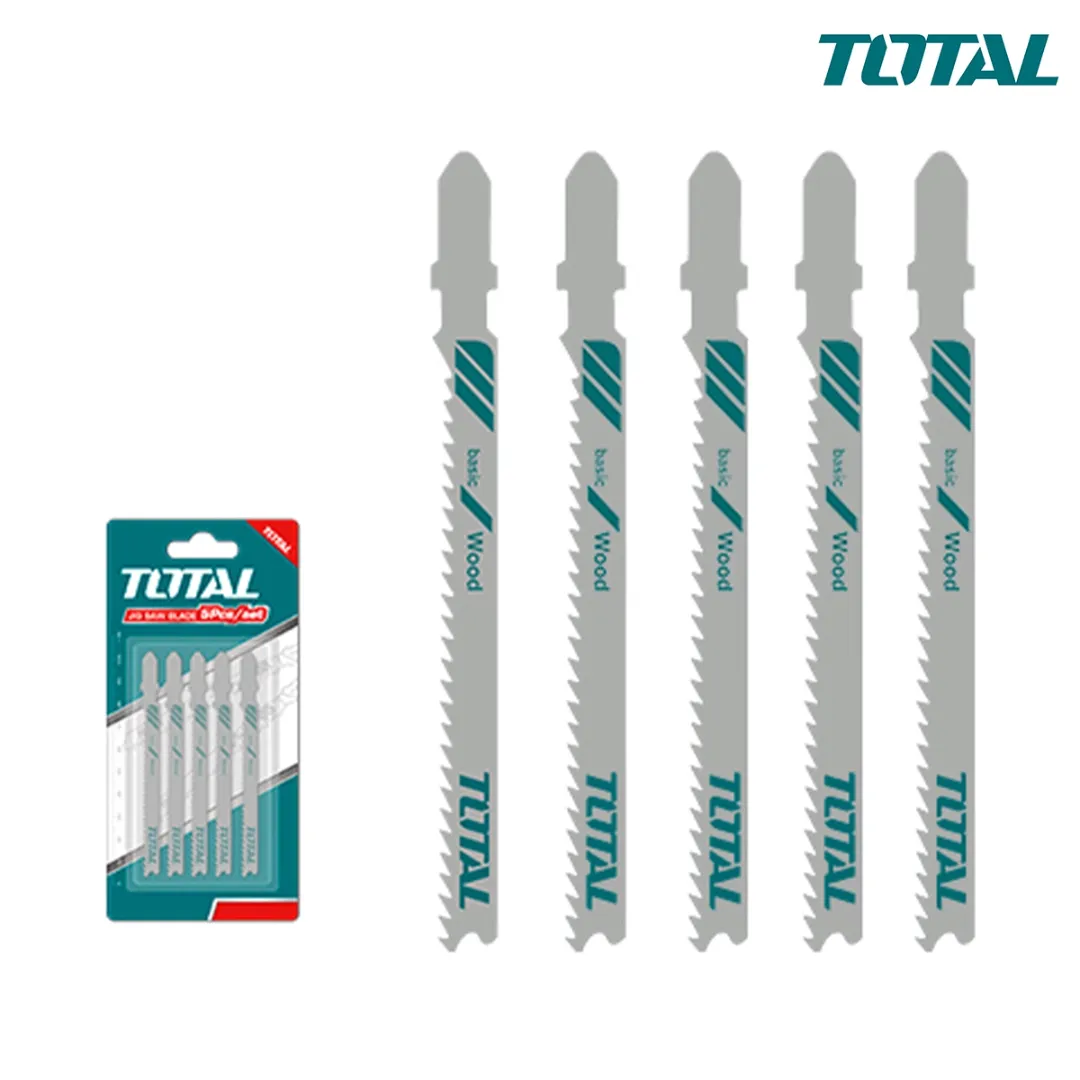 Bộ 5 lưỡi cưa lọng gỗ 10 răng -TOTAL-TAC51101B