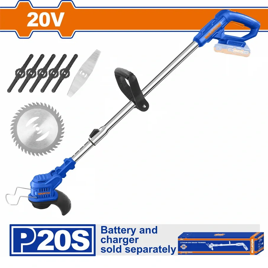 Máy cắt cỏ dùng pin 20V (không gồm pin & sạc) Wadfow WGTP510