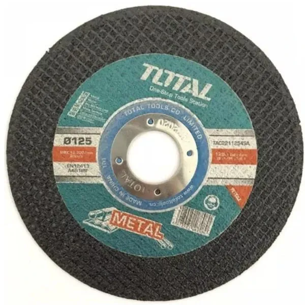 Đĩa cắt 
kim loại 
125mm (5'') -TOTAL-TAC2211254SA