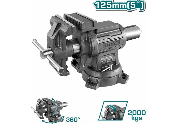 Ê tô kẹp đa năng (5 inch)-TOTAL-THTMF6156