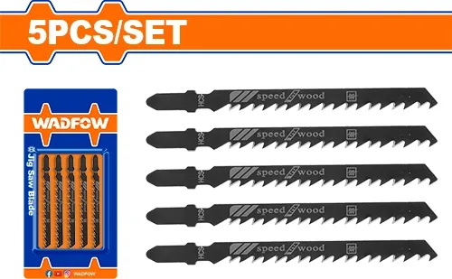 Bộ 6 lưỡi cưa lọng cắt nhanh (cưa gỗ) Wadfow  WJB144D