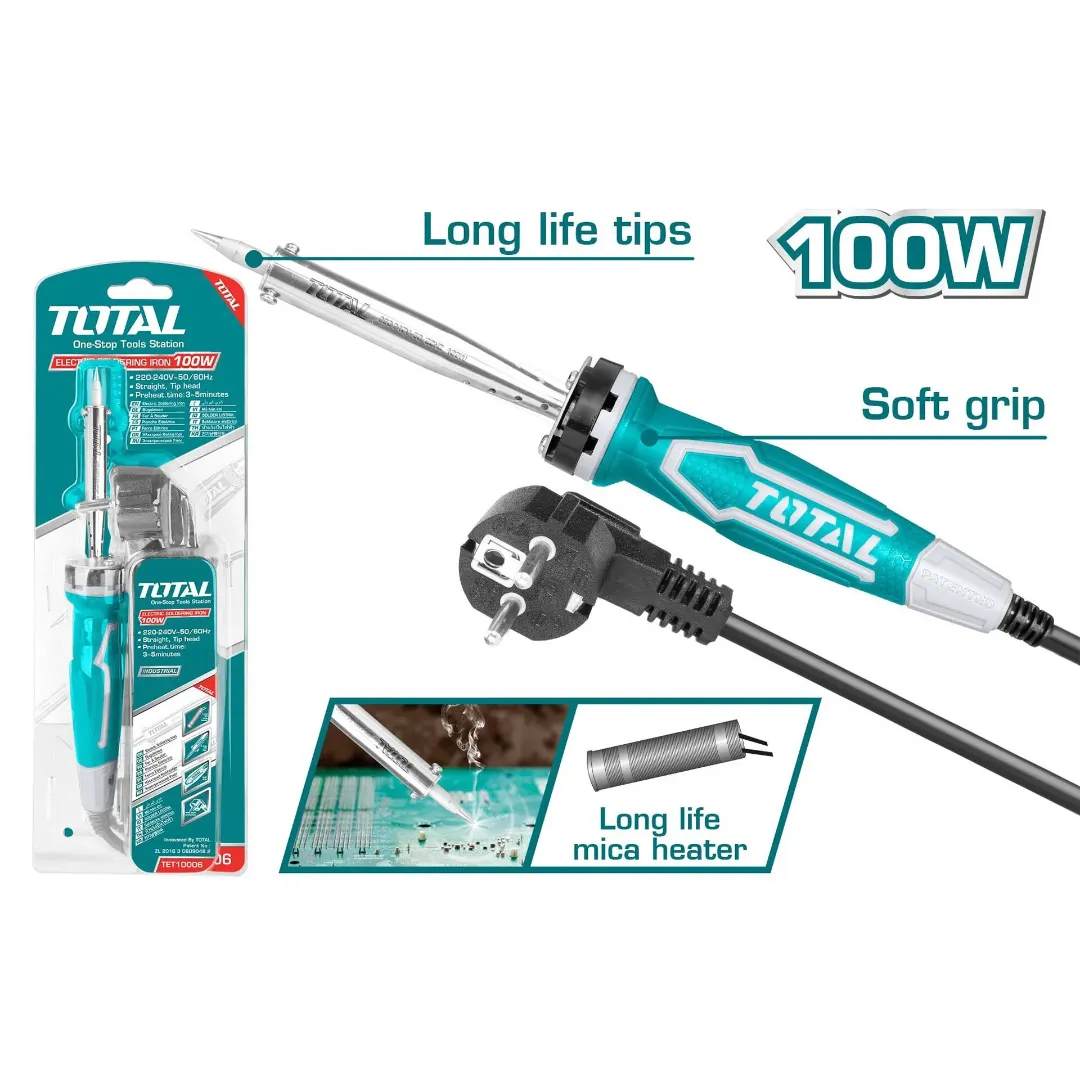 Mỏ hàn chì  100W-TOTAL-TET10006