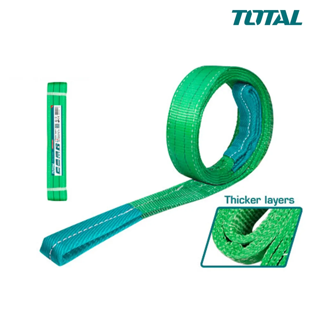 Dây cáp vải cẩu hàng xanh lá 2Tx7m -TOTAL-THTWS0207