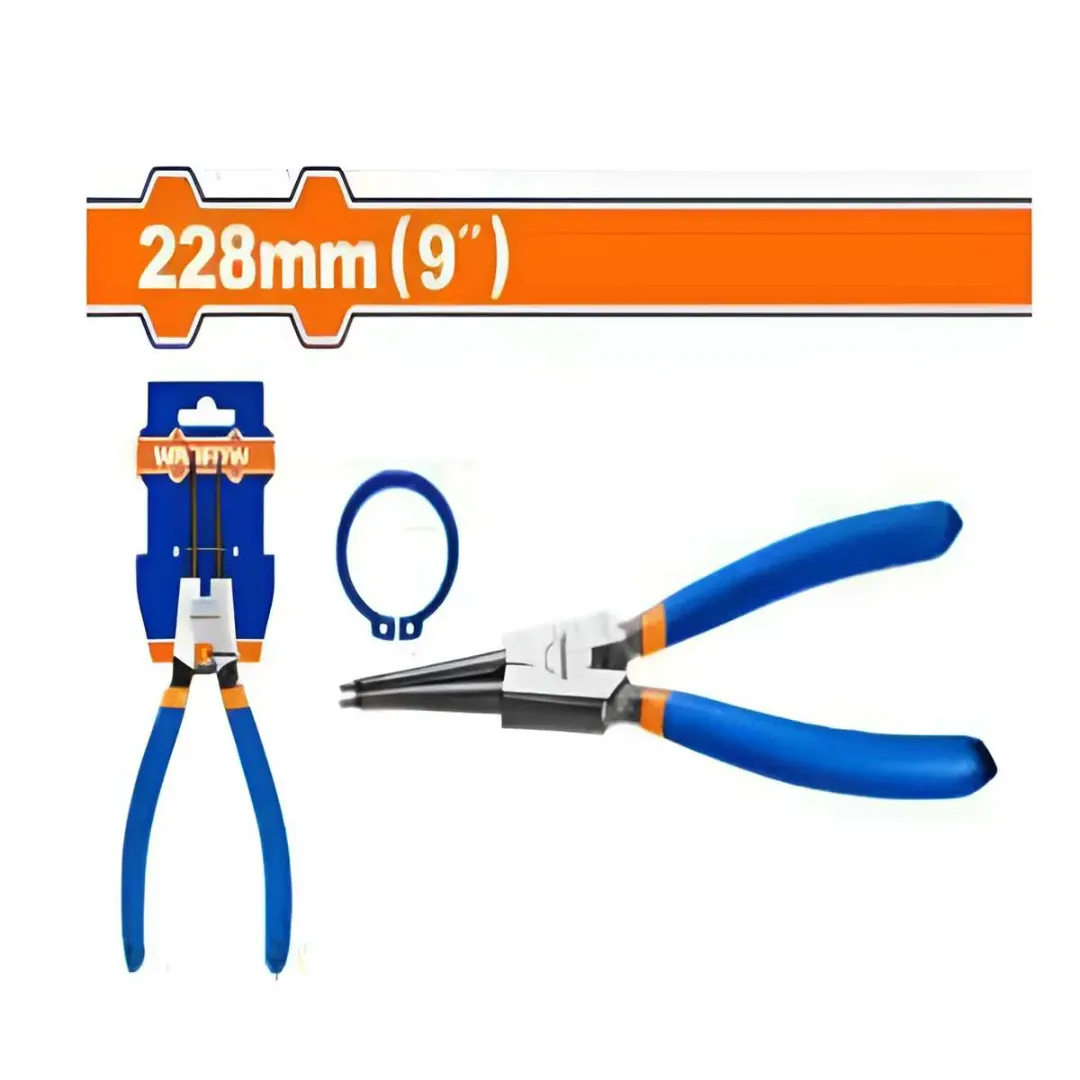 Kềm mở phe mũi thẳng vòng ngoài 228mm(9")-Wadfow WPL9C91
