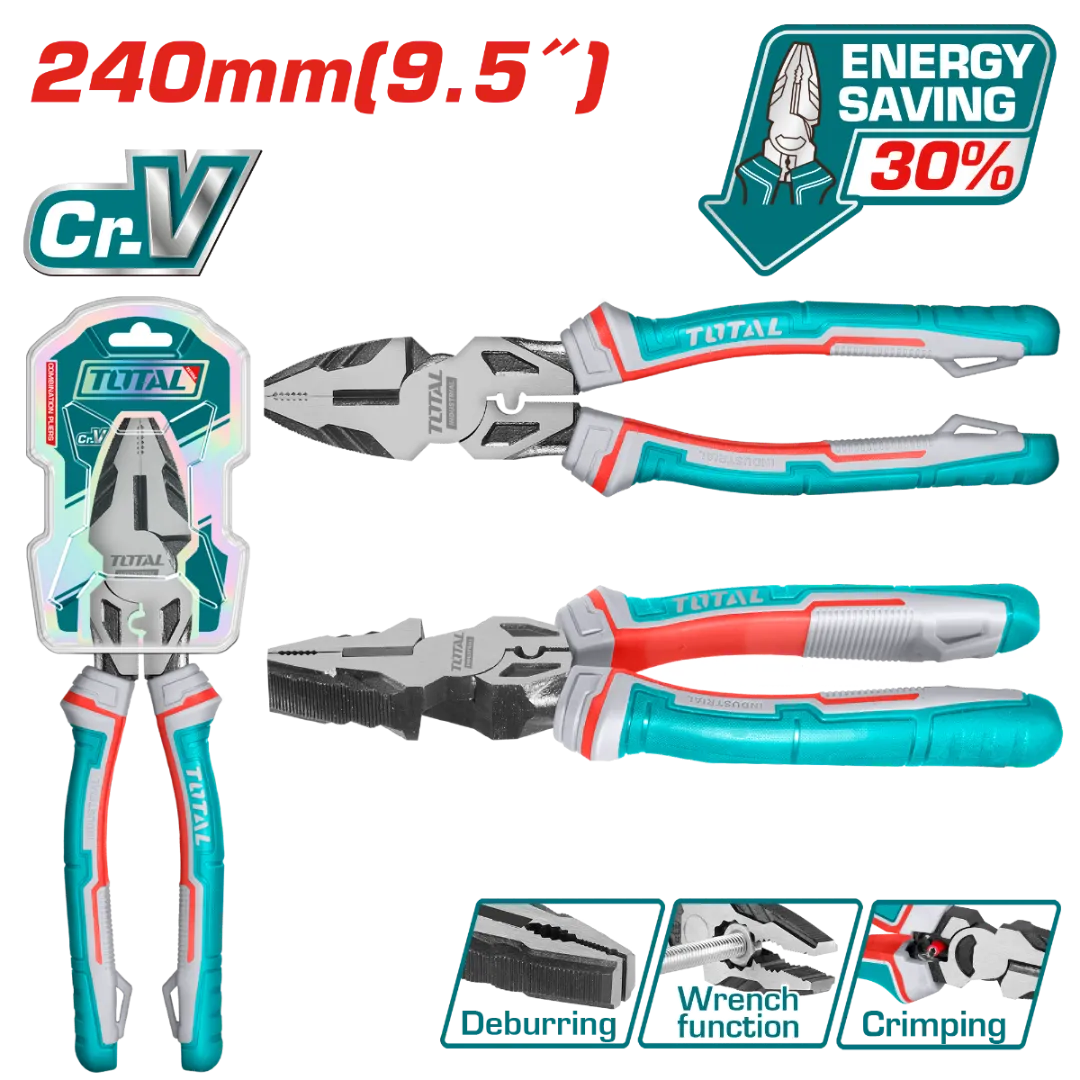 Kềm răng cao cấp (9.5") -TOTAL-THT210906S