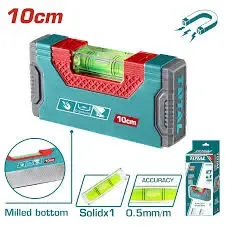 Thước thủy 10cm-TOTAL-TMT205101