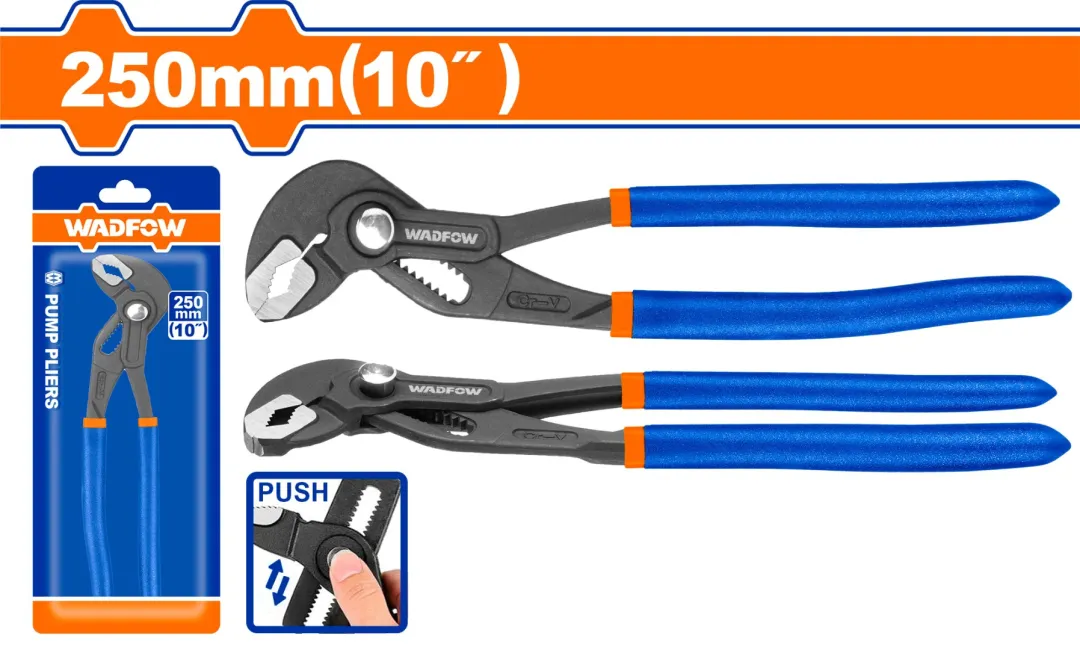 kìm ống nước nhanh 10"-Wadfow WPL6710