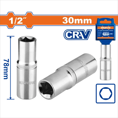 Đầu tuýp dài 1/2"-30mm-Wadfow WSC7230