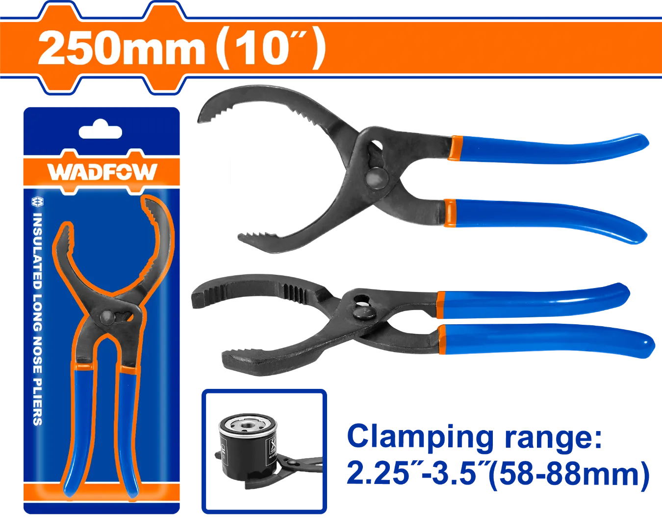 Kêm mở lọc dầu 250mm(10")-Wadfow WPL6610