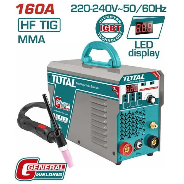 Máy hàn TIG/MMA Inverter 160A/ 85V-TOTAL-TIG1601