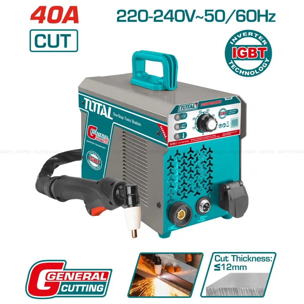 Máy hàn cắt plasma 40A/ 400V-TOTAL-TCUT401