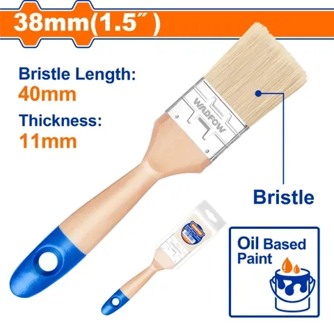 Cọ sơn dầu 1.5"(38mm)-Wadfow WPB2915