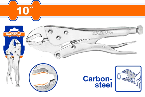 kìm bấm chết hàm cong 10"-Wadfow WLP1C10