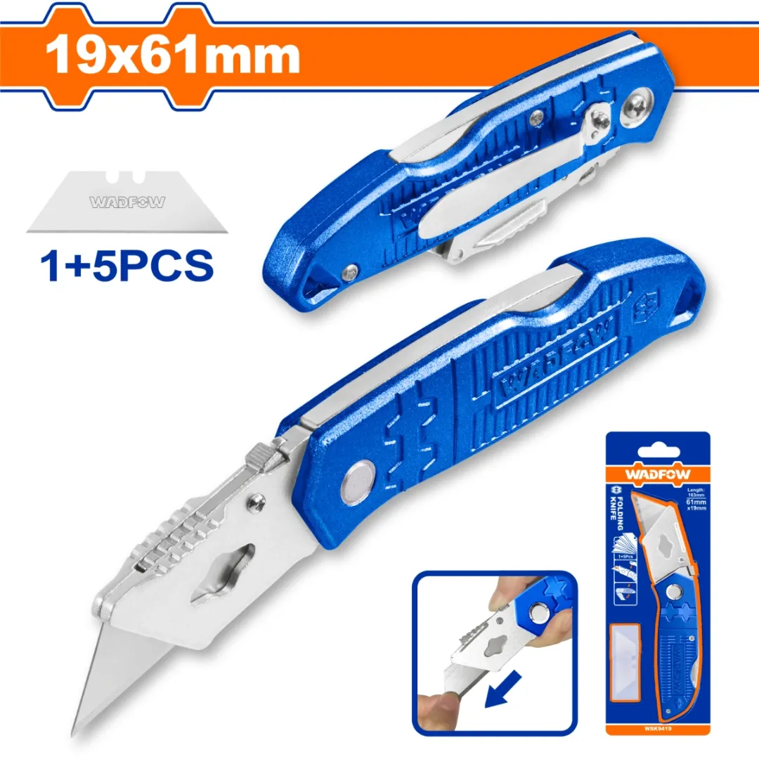 Dao gập tiện dụng 19x61mm-Wadfow WSK9419