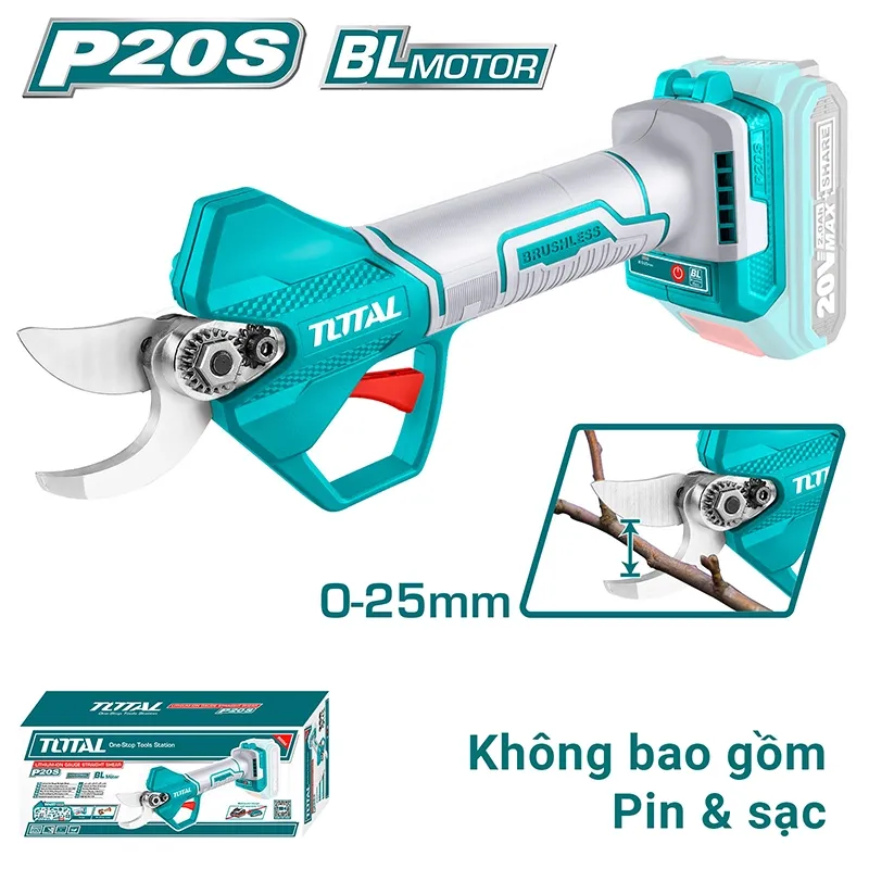 Máy cắt cành dùng pin 20V-TOTAL-TSSLI20258