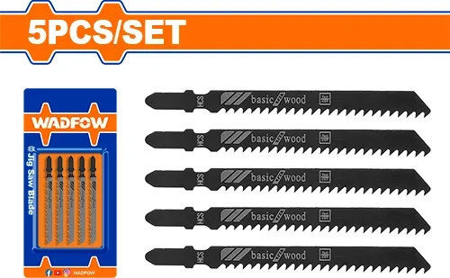 Bộ 5 lưỡi cưa lọng (cưa gỗ) Wadfow  WJB111C