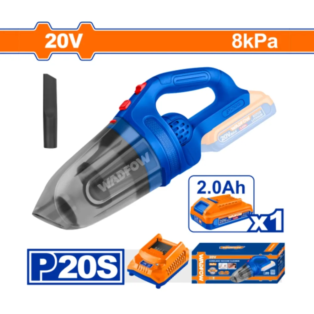 Máy hút bụi dùng pin 20V-0.45L Wadfow  WLV20201
