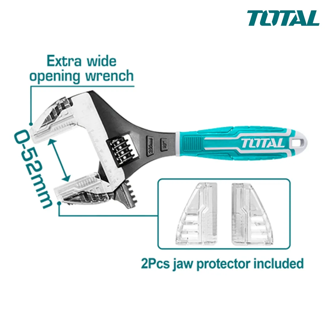 Cờ lê điều chỉnh 2 trong 1 size 250mm -TOTAL-THT10210G