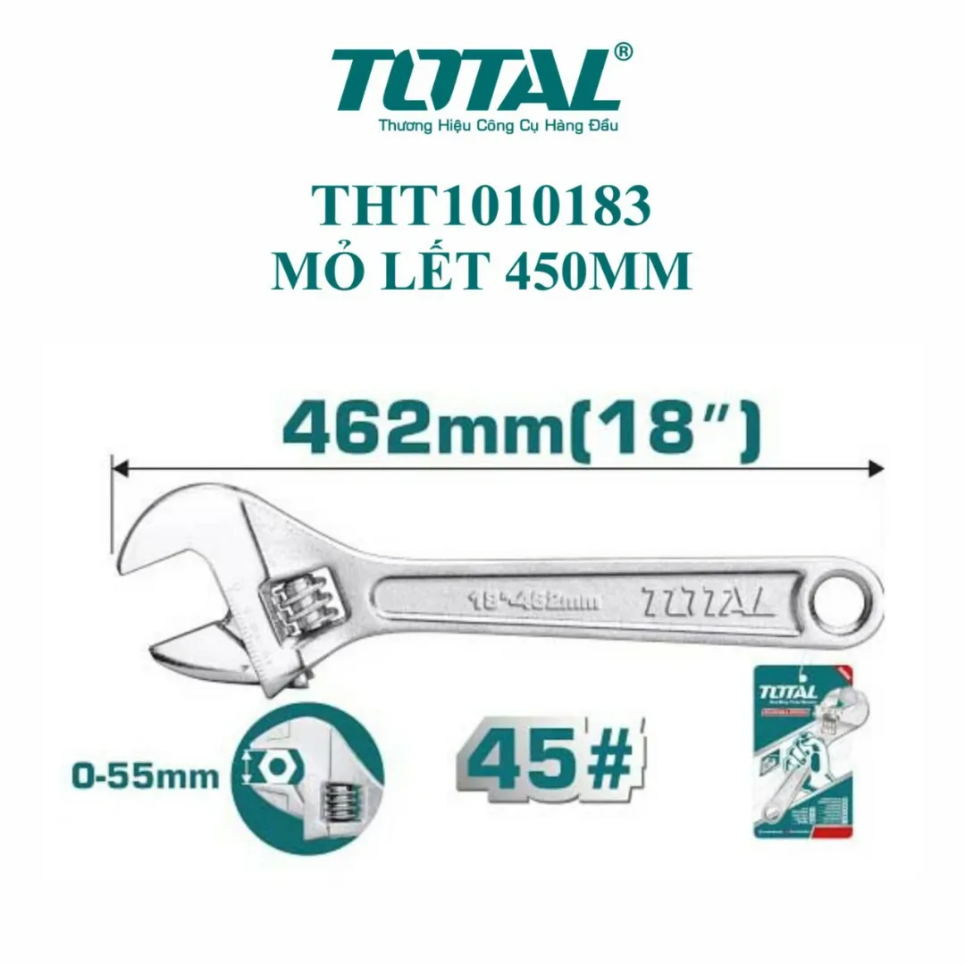 Mỏ lết 
(18")-TOTAL-THT1010183