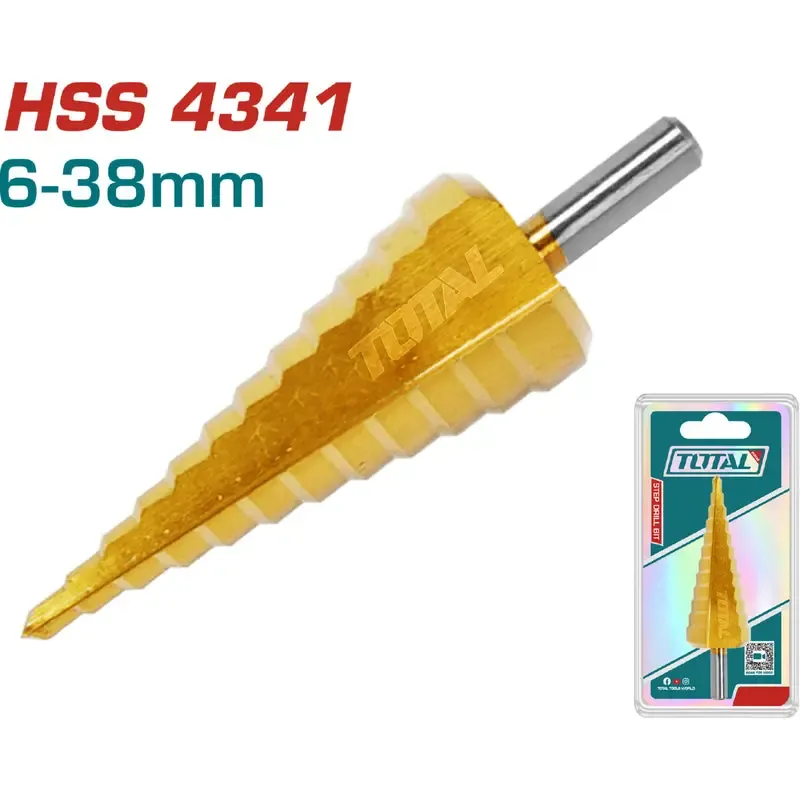 Mũi khoan bậc thang 6-38mm -TOTAL-TAC7563801