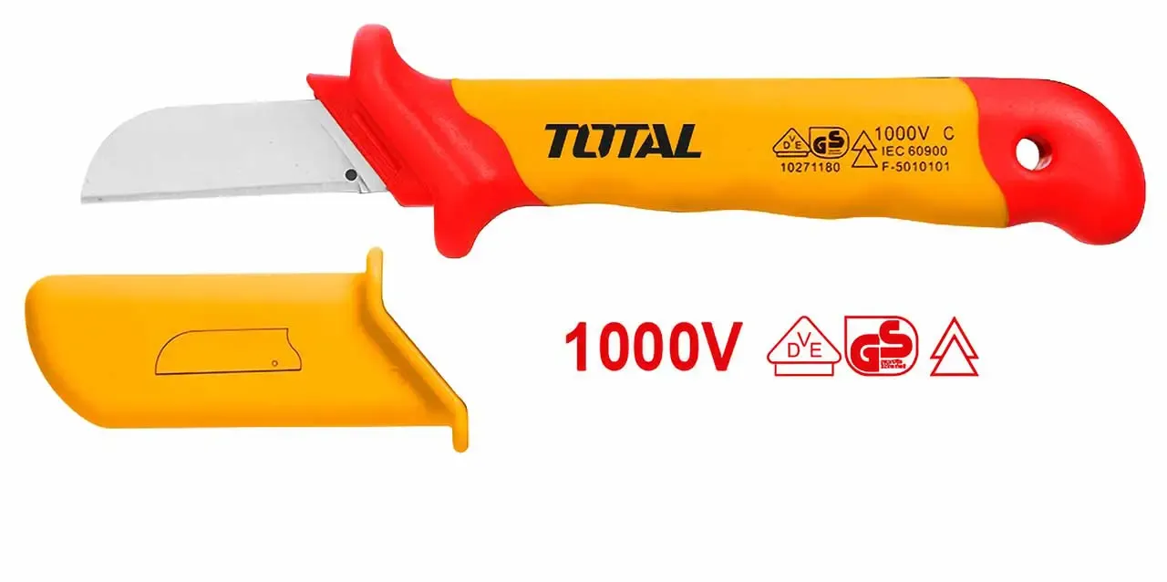 Dụng cụ tước dây điện cách điện lưỡi thẳng -TOTAL-THICK1801