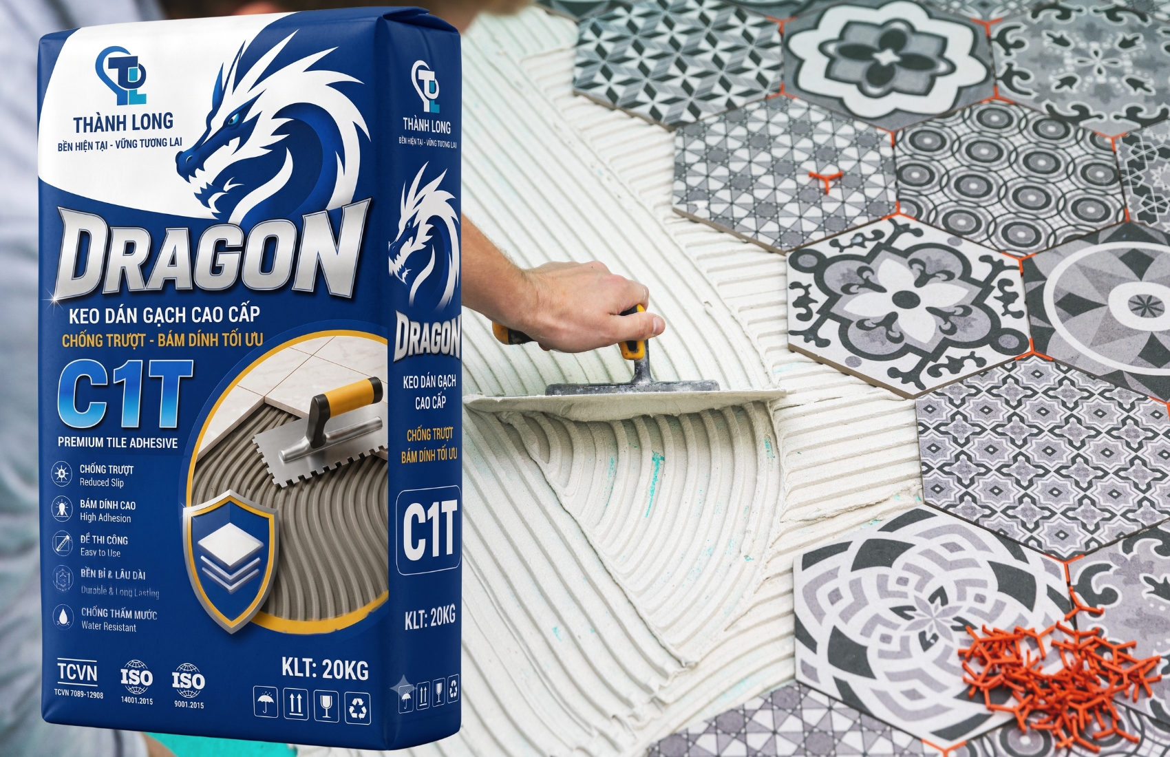 Keo Dán Gạch Cao Cấp Thành Long – Giải Pháp Ốp Lát Thế Hệ Mới