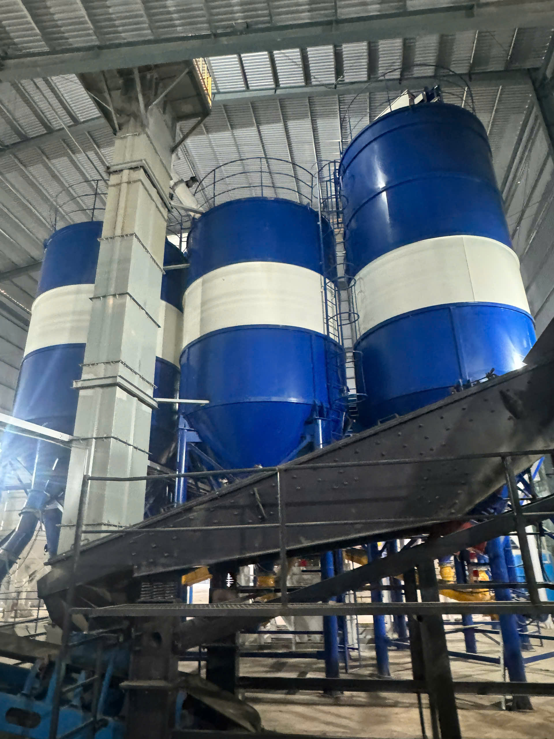 Hệ thống sấy xoay công nghiệp