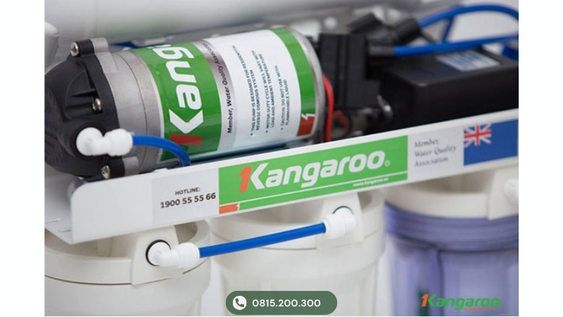 Kiểm tra bơm tăng áp máy lọc nước Kangaroo