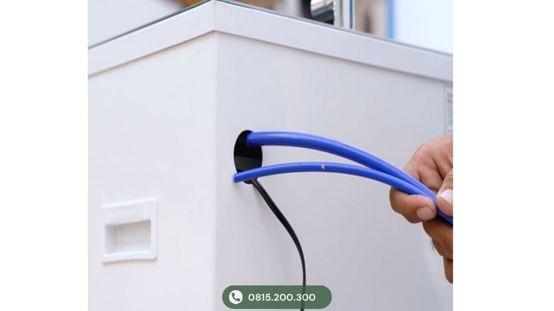 Kiểm tra dây dẫn nước máy lọc