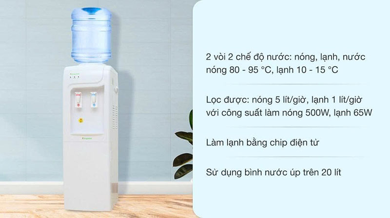 Cây nước nóng lạnh Kangaroo KG3331 chính hãng