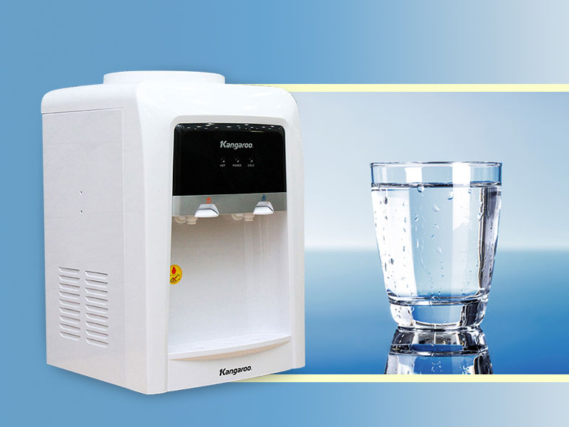 Cây nước nóng lạnh Kangaroo KG33TN thực tế