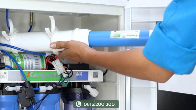 Máy lọc lâu ra nước yếu