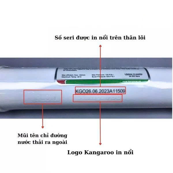 Chi tiết lõi FIR+ Hydrogen Kangaroo