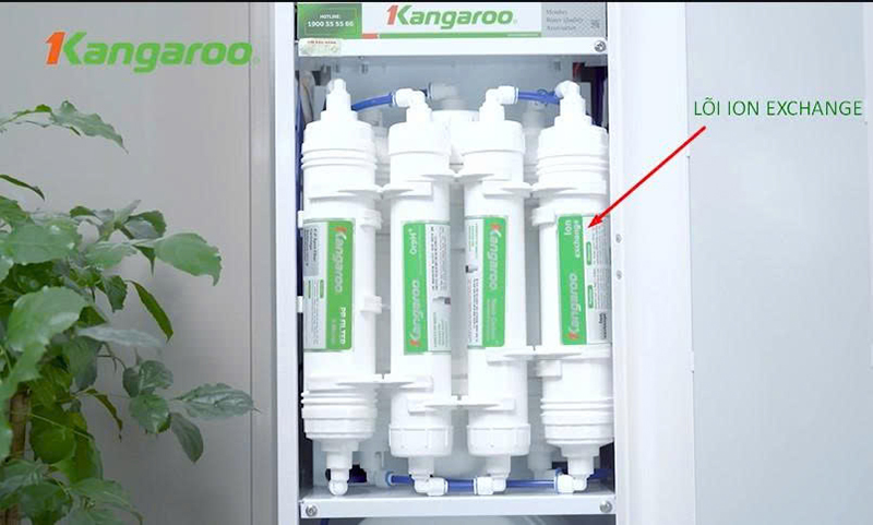 Lõi Ion Exchange hỗ trợ bảo vệ hệ thống máy lọc nước Kangaroo