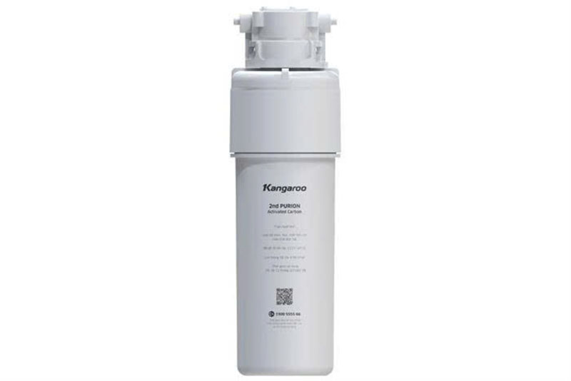 Thiết kế lõi lọc Kangaroo Purion số 2 tiện lợi tháo lắp