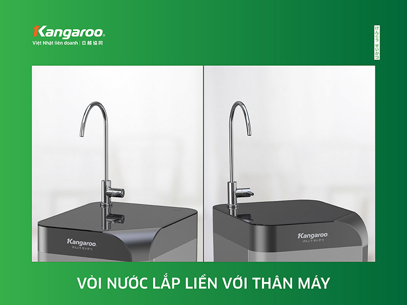 Vòi nước gắn liền thân máy Kangaroo KG10W1