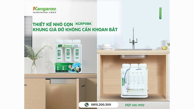 KGRP08K tiết kiệm chi phí và diện tích